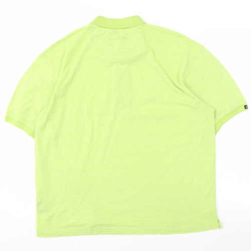 Dunlop Men's Green Polo Shirt Size L