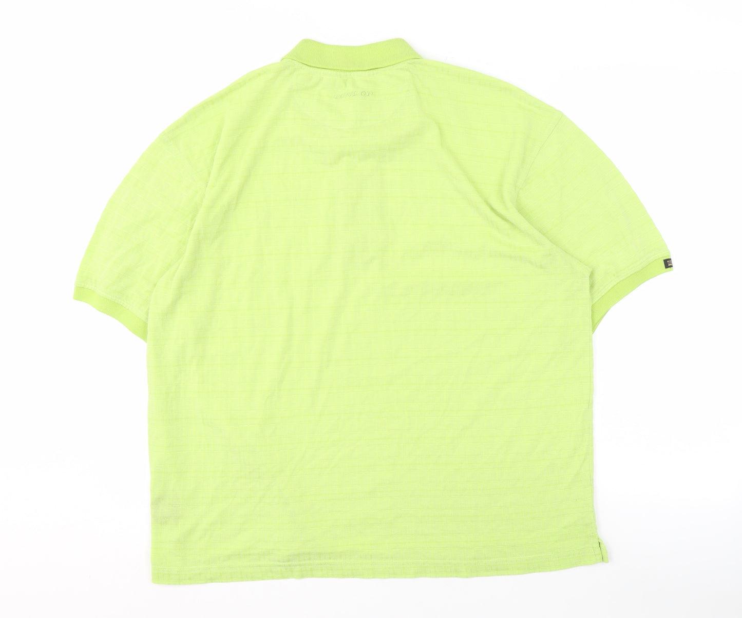 Dunlop Men's Green Polo Shirt Size L
