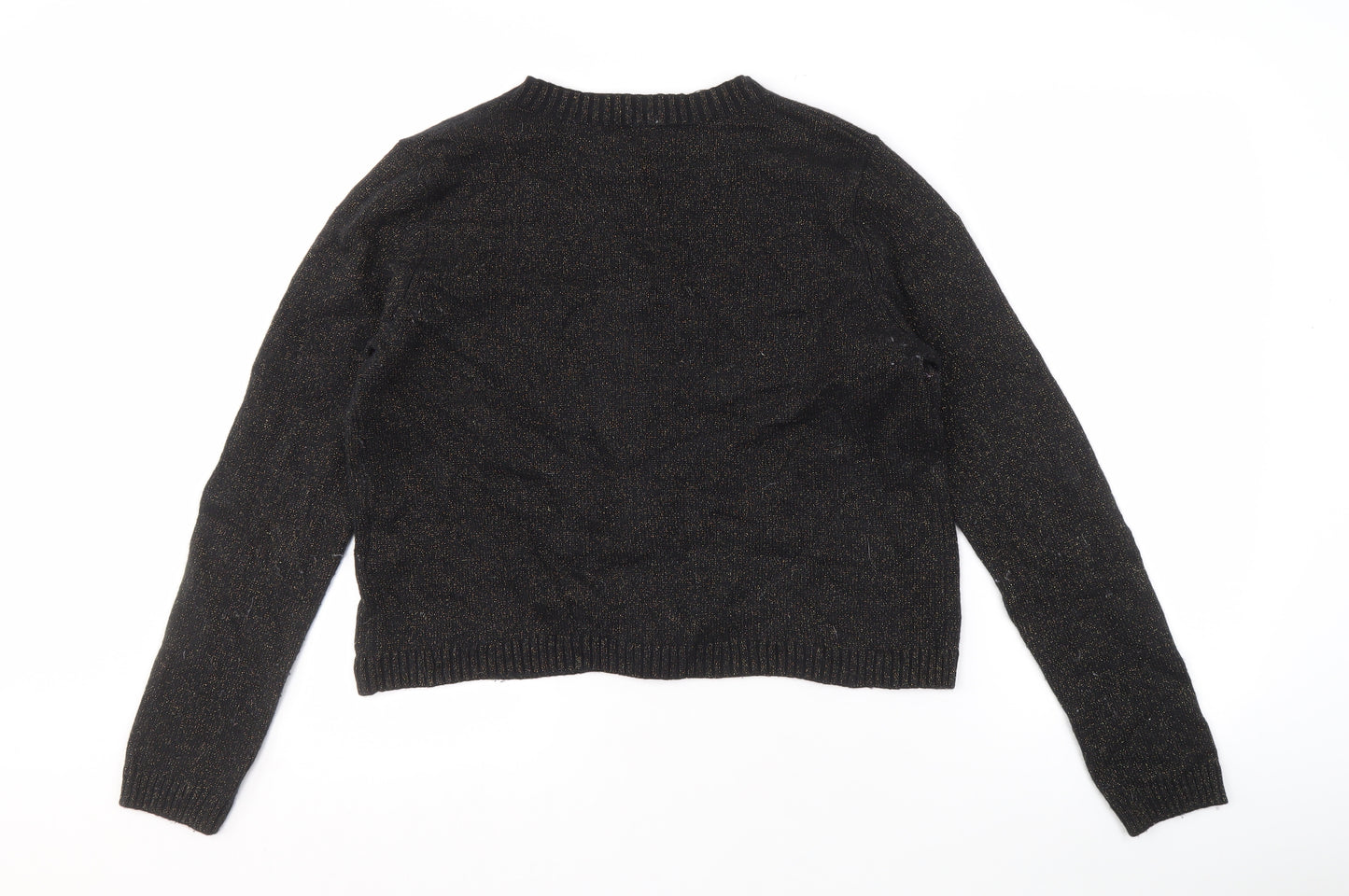 Sea Salt Cornwall Womens Black Cardigan Size 16 Classic Style