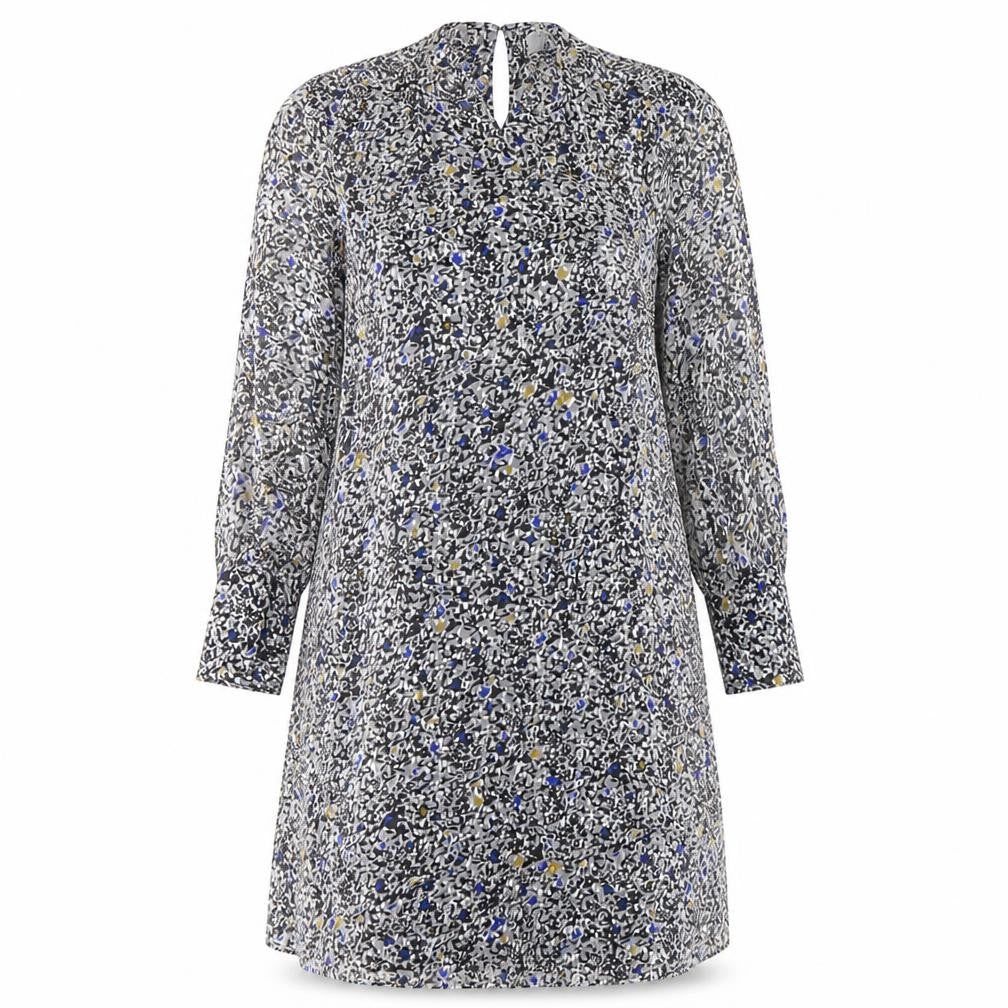 Front view of Reiss Women's Multicoloured Floral Shift Dress -, size 4