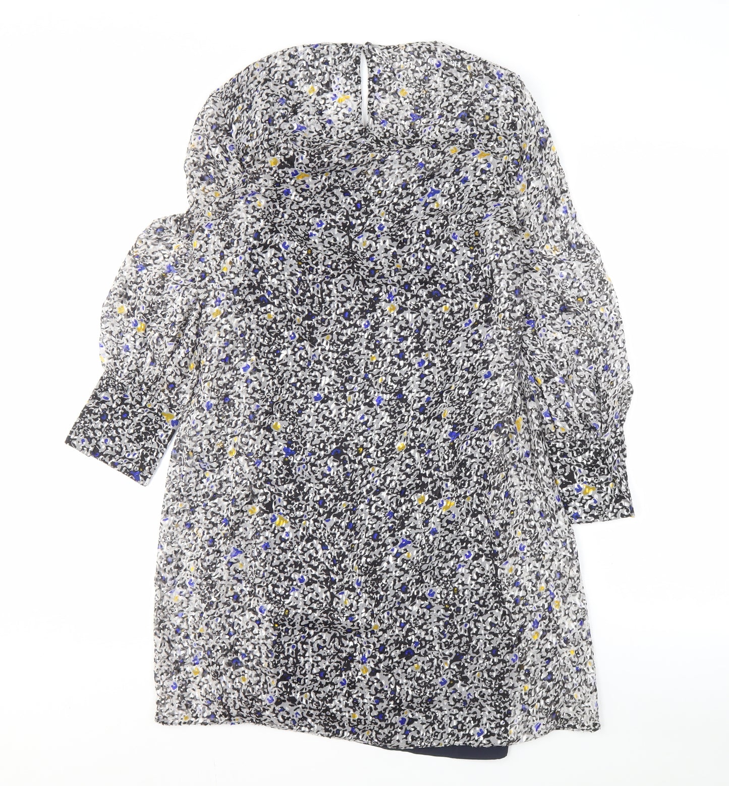 Reiss Women's Multicoloured Floral Shift Dress - Size 4