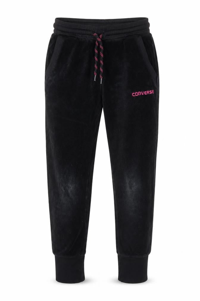 Converse Unisex Kids Black Jogger Trousers 6-7 Years