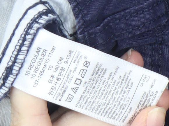 GAP Boys Blue Cargo Shorts Size 10 Years Casual Spring