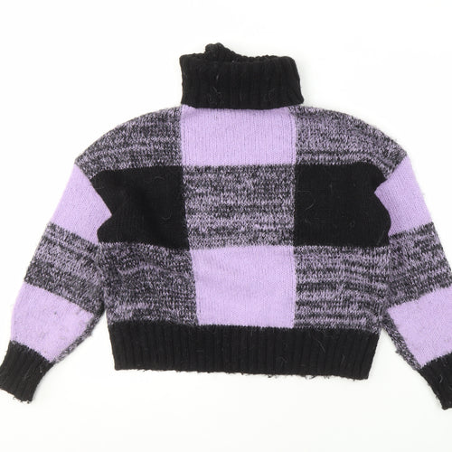 Vero Moda Women's Multicoloured XS Check Pullover Jumper