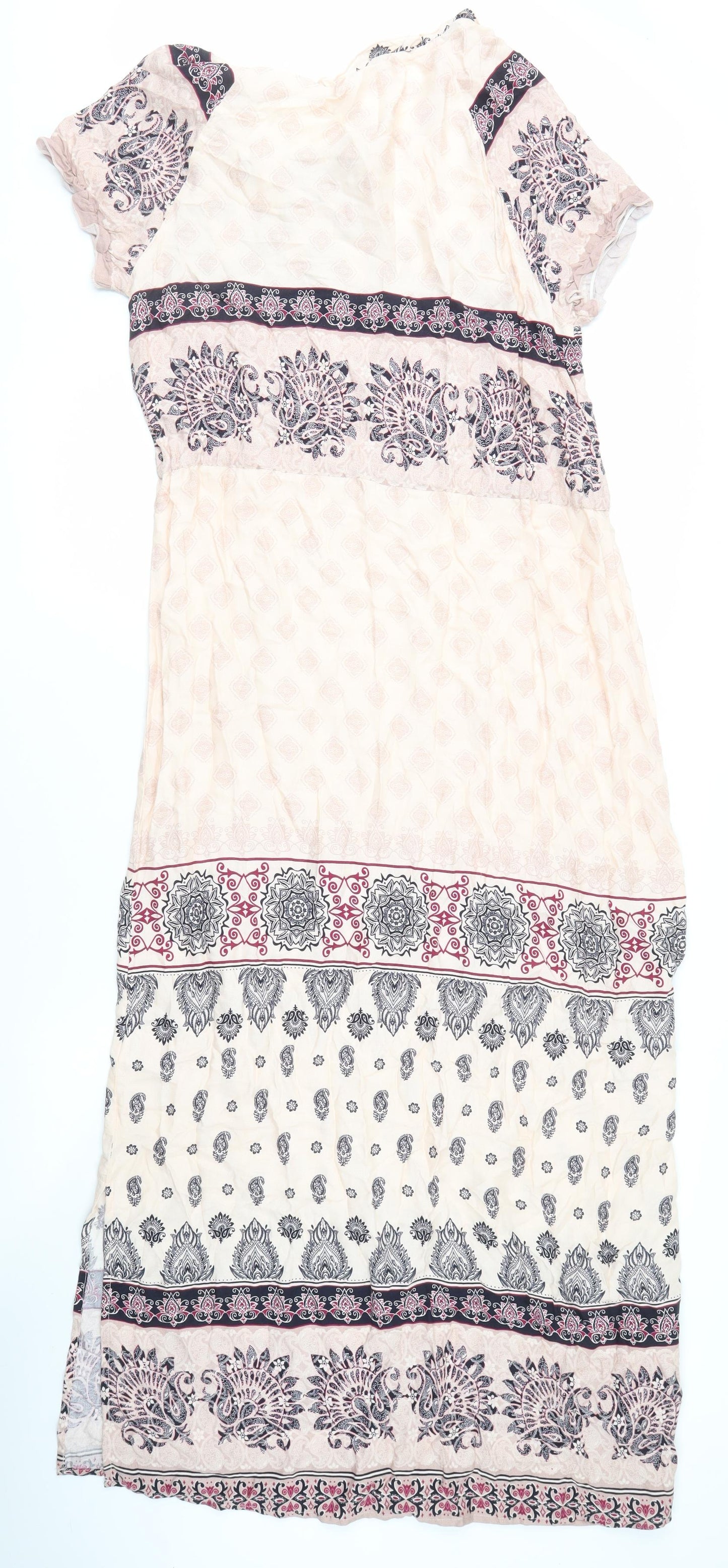 Vila Women's Multicoloured Dress, Size 10