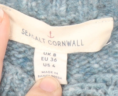Seasalt Cornwall Women's Blue Cardigan Size 8