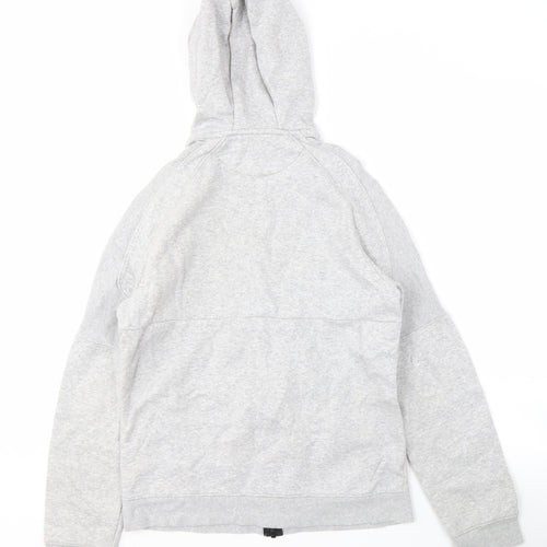 U.S. Athletic Men's Grey Small Full Zip Hoodie