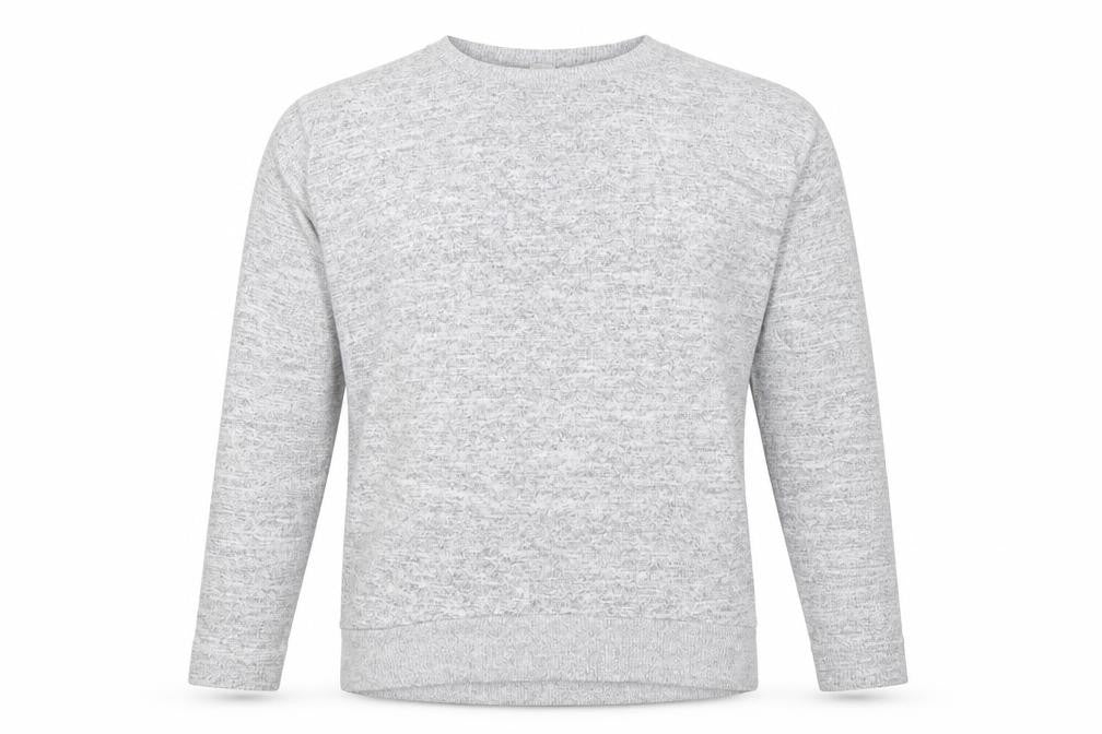 Front view of Gap Men’s Grey Crew Neck jumper - M