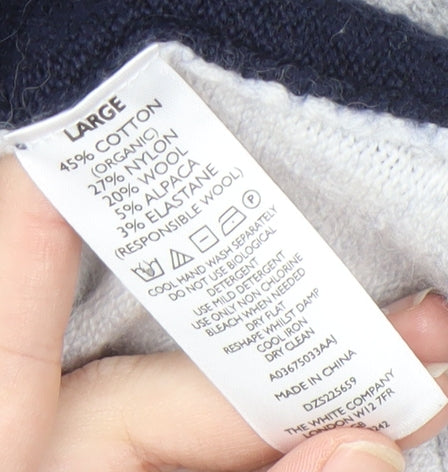 The White Company Women's Multicoloured Cardigan L