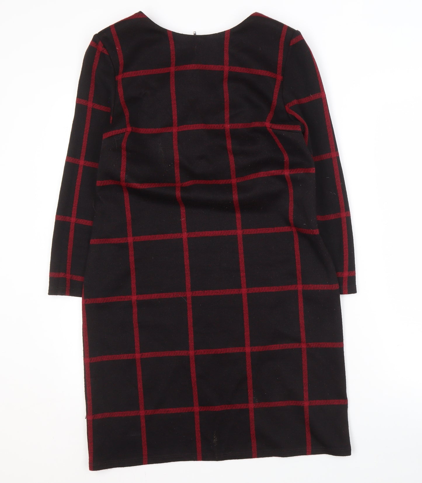 Phase Eight Women’s Black Check Sheath Dress Size 12