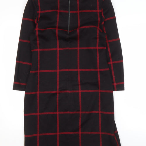 Phase Eight Women’s Black Check Sheath Dress Size 12