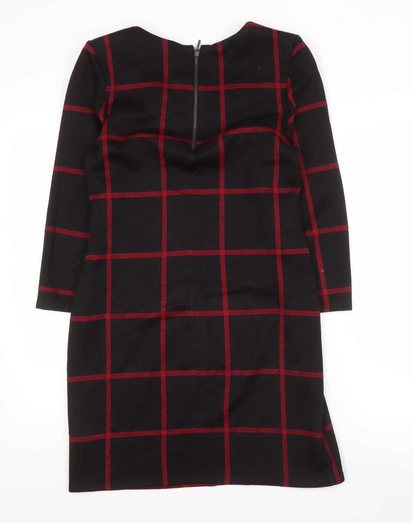 Phase Eight Women’s Black Check Sheath Dress Size 12