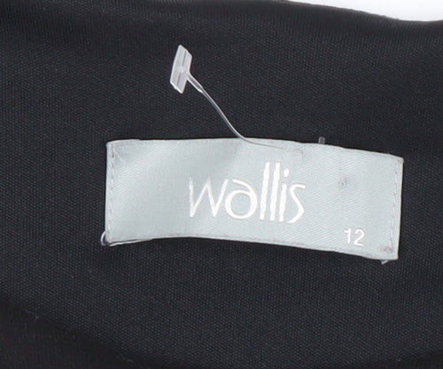Wallis Women's Black & White Sheath Dress, Size 12