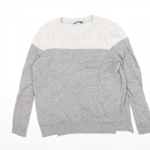 Mint Velvet Women's Grey Pullover Jumper Size 14