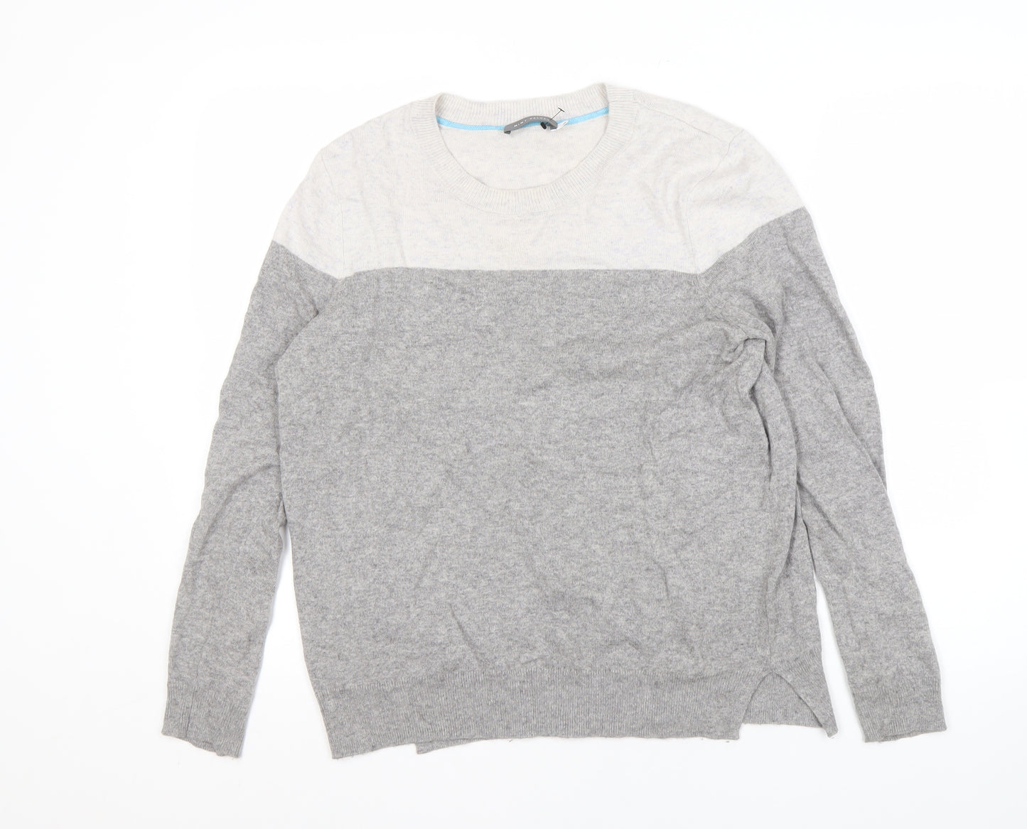 Mint Velvet Women's Grey Pullover Jumper Size 14