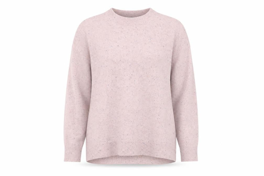 Front view of Monsoon Women's Pink jumper M