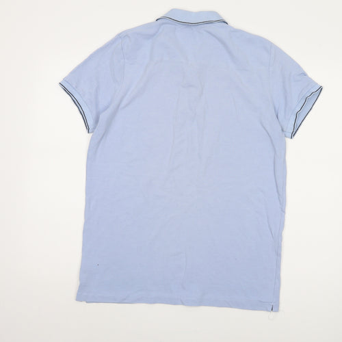 French Connection Men's Blue Polo Shirt L - Casual Wear
