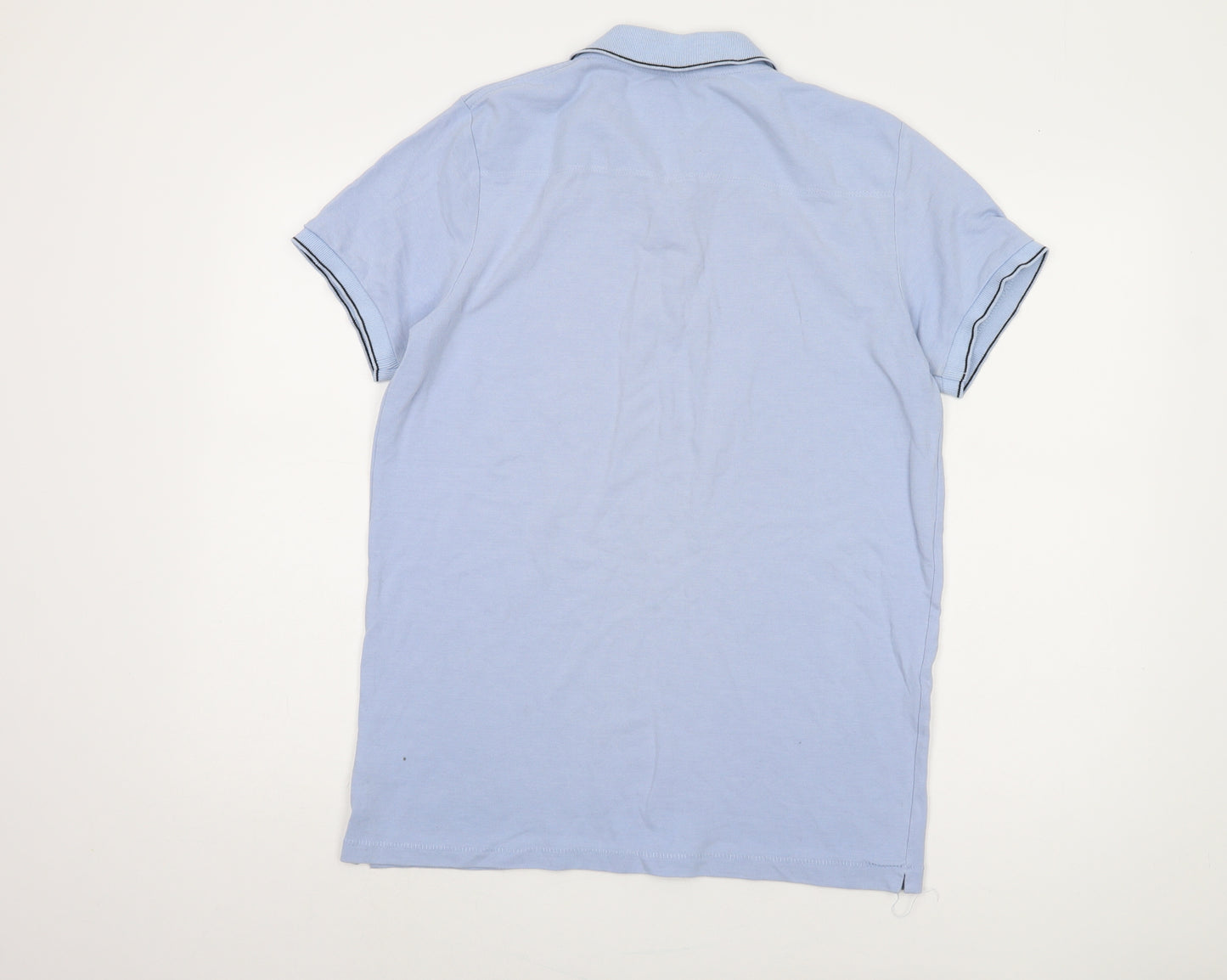 French Connection Men's Blue Polo Shirt L - Casual Wear