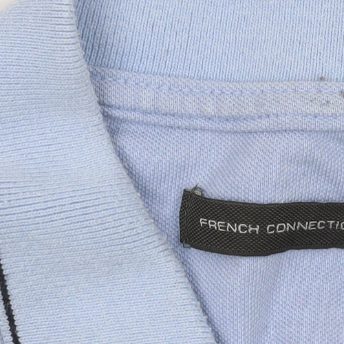French Connection Men's Blue Polo Shirt L - Casual Wear