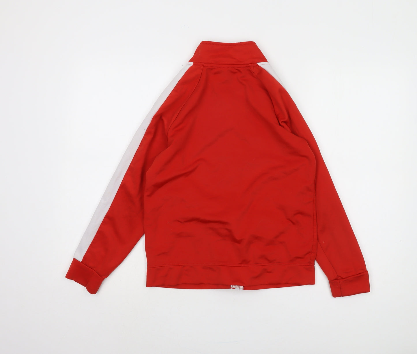 Reebok Boys Red Track Jacket 11-12 Years Casual Zip