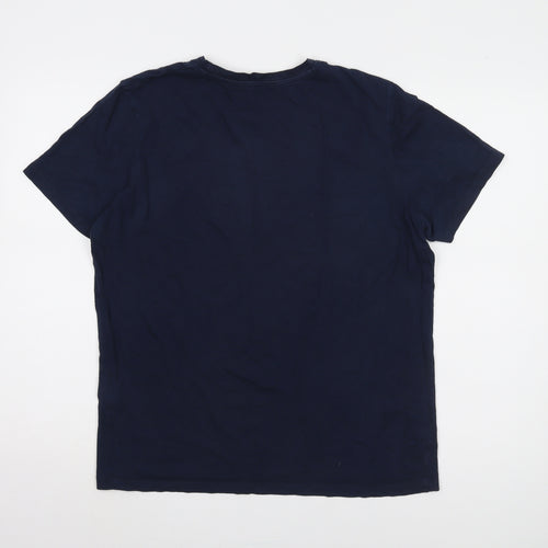 Jack & Jones Men's Blue M Graphic T-Shirt