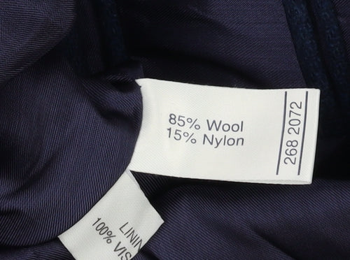 Pullman Men's Blue Blazer - Size 44, Wool Blend