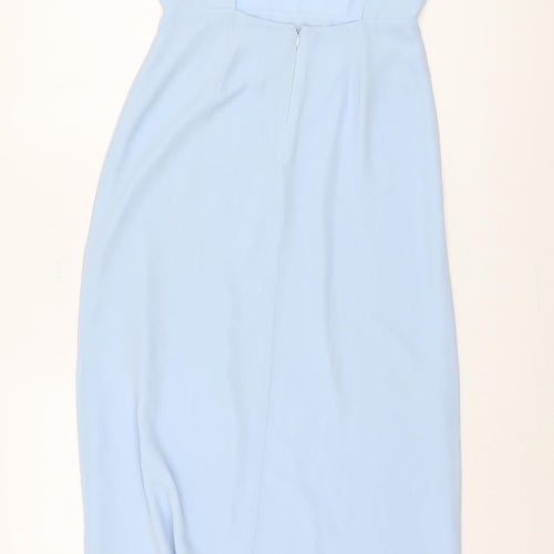 Forever 21 Women's Blue Halter Slip Dress S