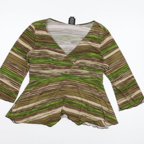 j.t.b. Women's Multicoloured Wrap Top XL