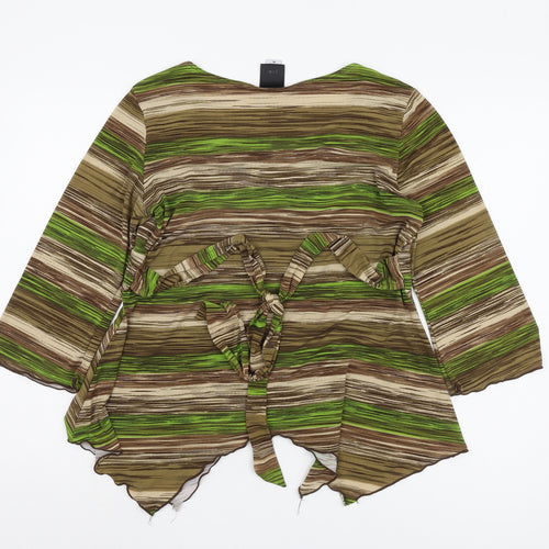 j.t.b. Women's Multicoloured Wrap Top XL