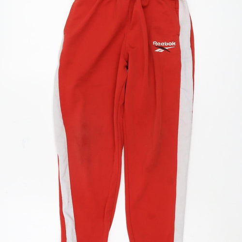 Reebok Boys Red Jogger Trousers 11-12 Years
