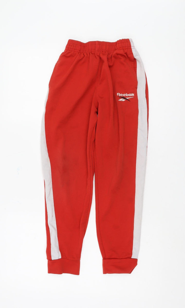 Reebok Boys Red Jogger Trousers 11-12 Years