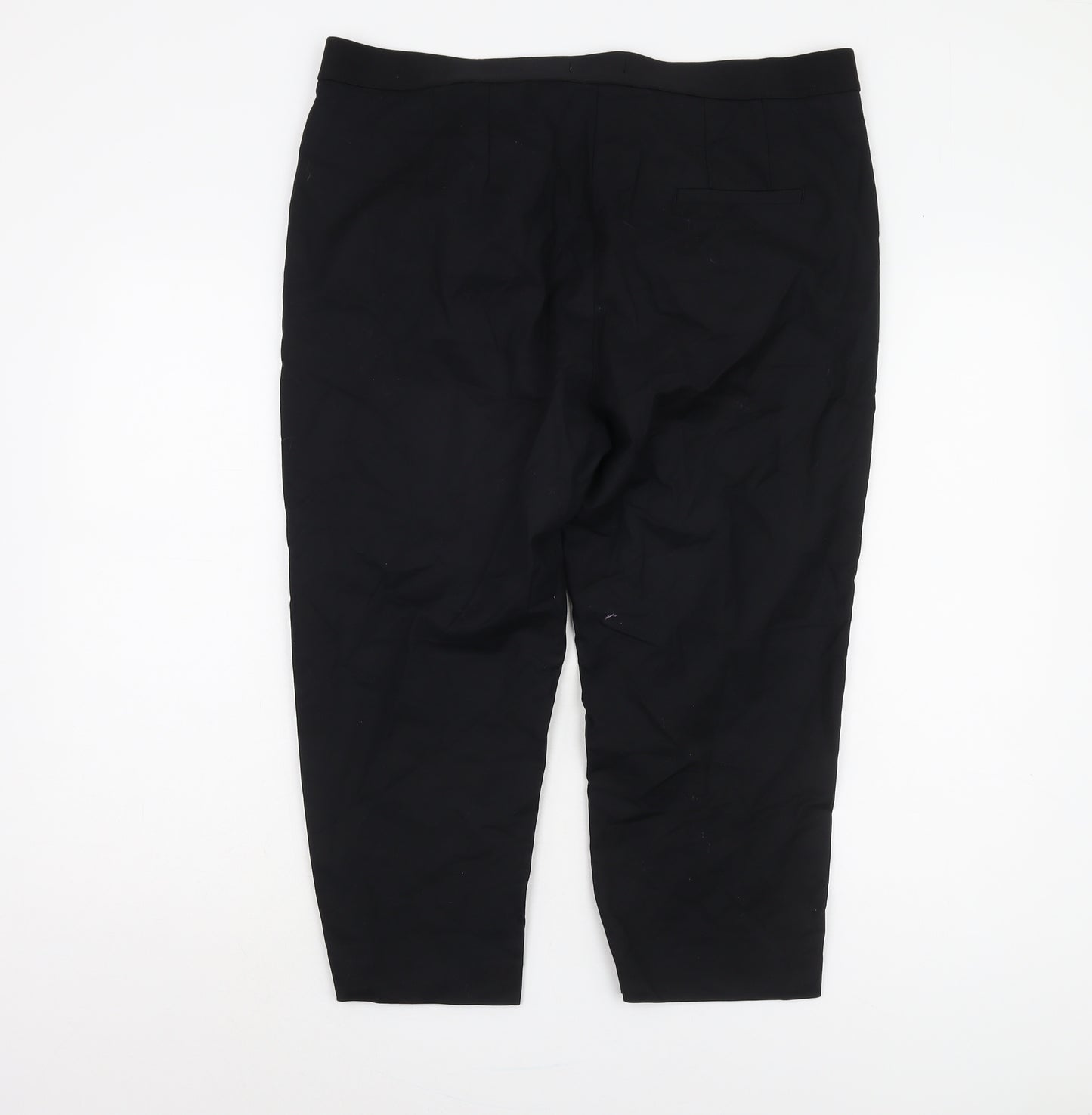 Marks and Spencer Women's Black Trousers, Size 16, Regular