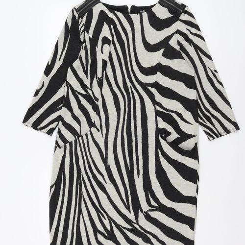 Wallis Women’s Multicoloured Zebra Dress, Size 12