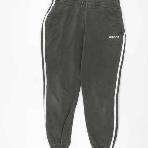 Adidas Grey Jogger Women's Trousers - Size S