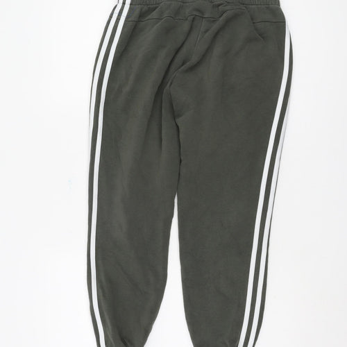 Adidas Grey Jogger Women's Trousers - Size S