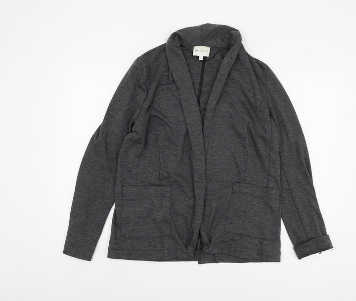 Warehouse Women's Grey Blazer, Size 12, Casual Workwear