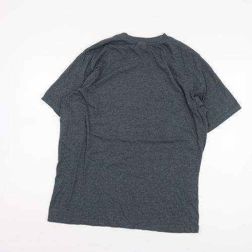 Marvel Men's Grey S.H.I.E.L.D. T-Shirt Large