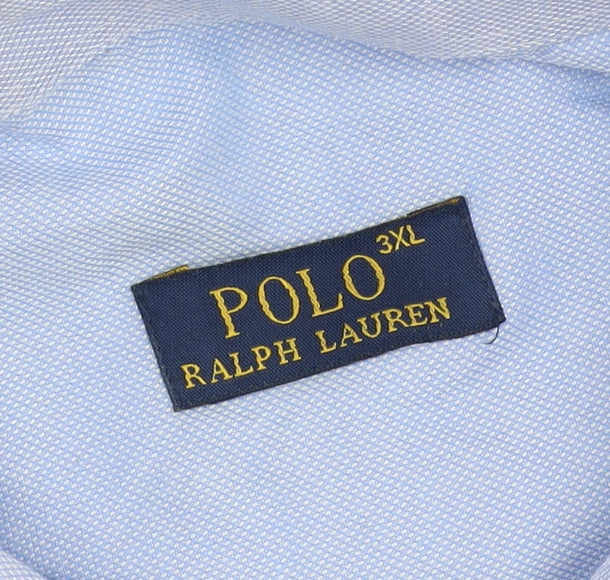 Polo Ralph Lauren Men's Blue 3XL Button-Up Shirt