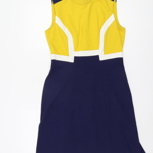 Marks and Spencer Women's Colourblock Sleeveless Dress