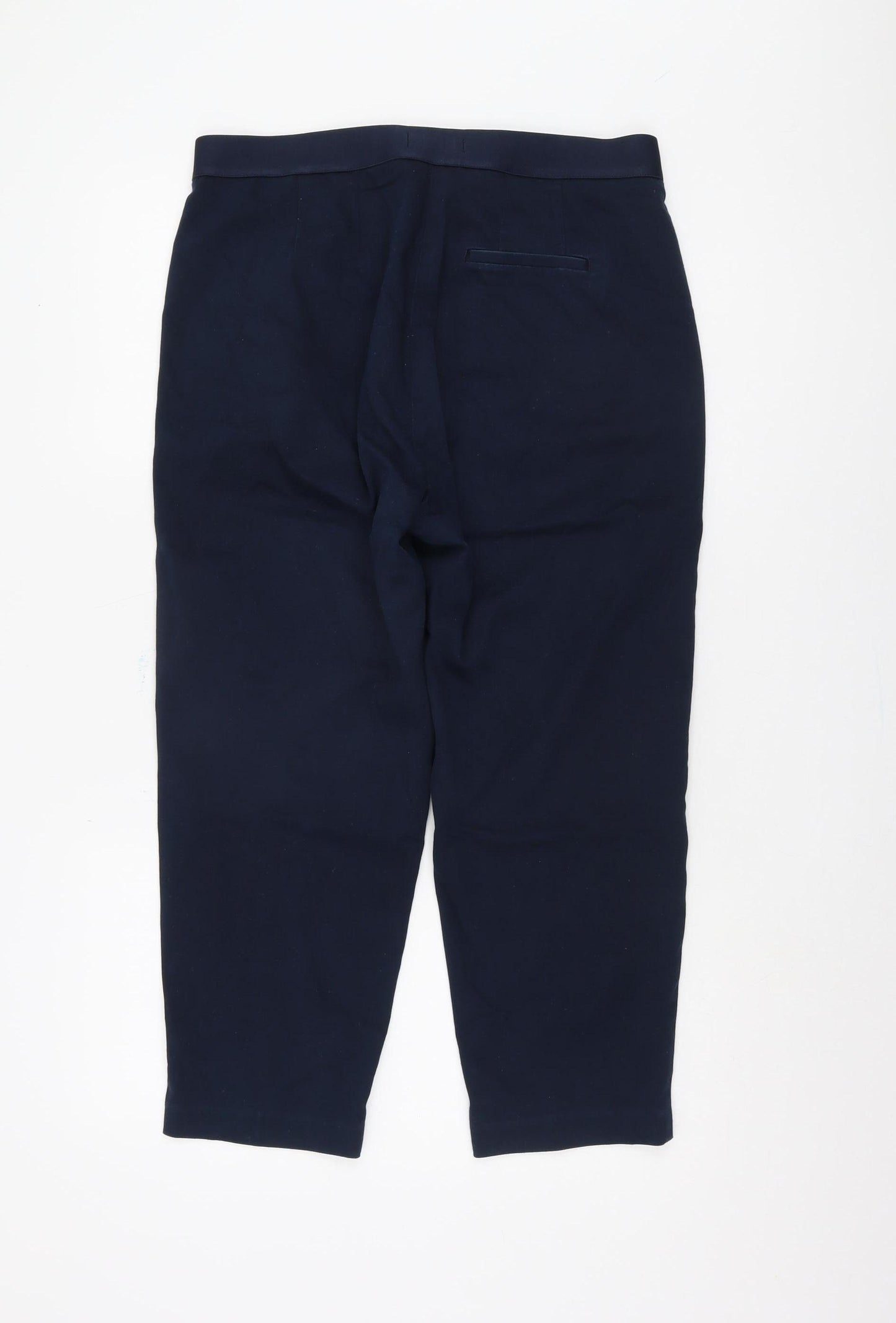 Marks and Spencer Women's Blue Trousers, Size 14