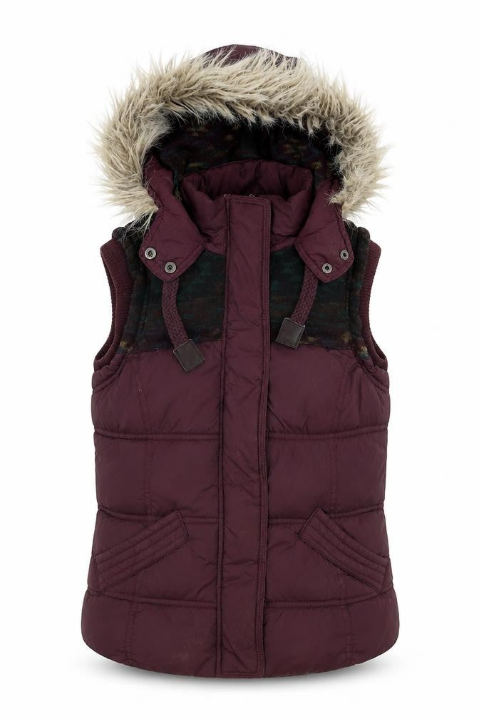 Front view of Hudson & Rose Women's Multicoloured Waistcoat, size 8