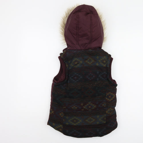 Hudson & Rose Women's Multicoloured Waistcoat Size 8