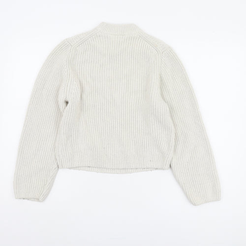 Weekday Women's White XS Pullover Jumper