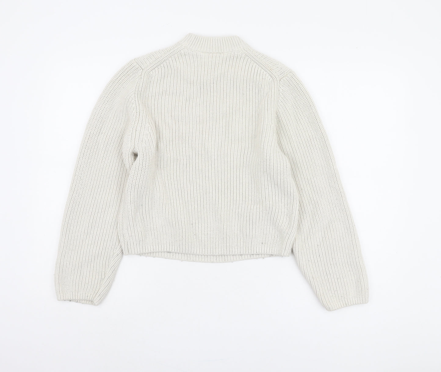 Weekday Women's White XS Pullover Jumper