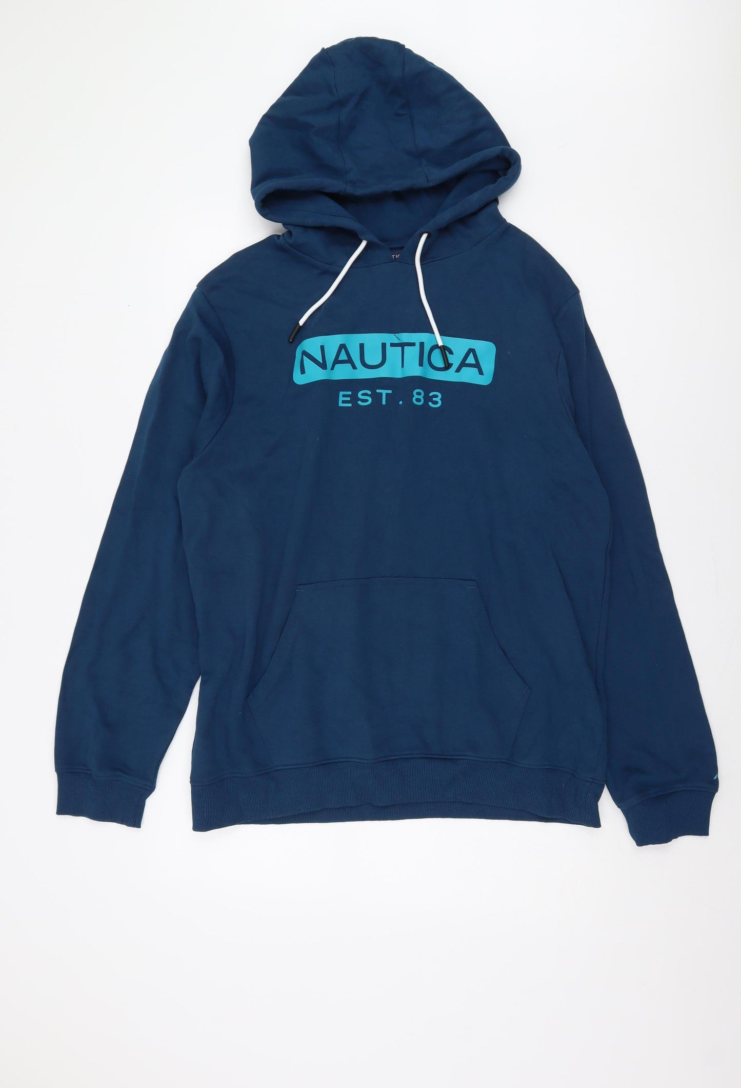 Nautica Men's Blue Pullover Hoodie, Size M