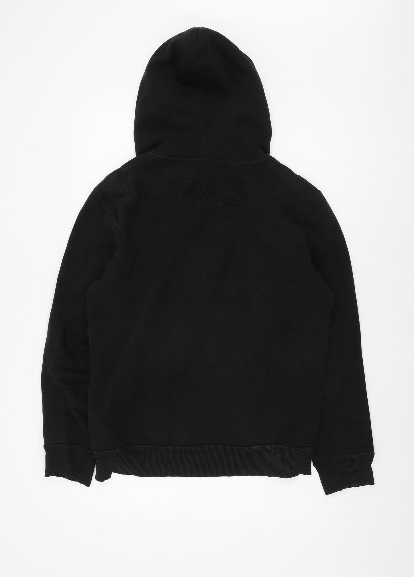 Collezione Unisex Black Hoodie L with Logo Accents