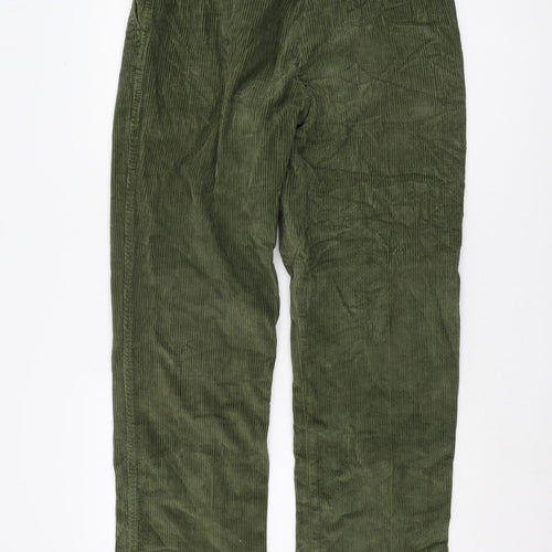 Samuel Windsor Men's Green Corduroy Trousers 32L