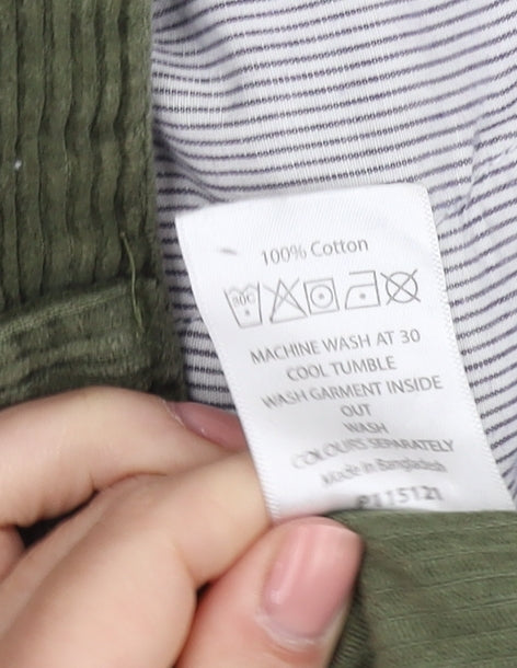 Samuel Windsor Men's Green Corduroy Trousers 32L