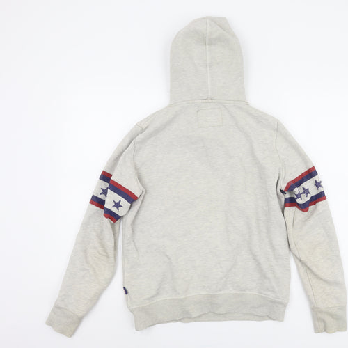 SuperDry Women's Beige Pullover Hoodie Size 12