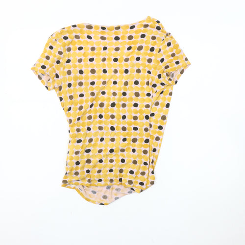 Max Mara Women's Multicolour Wrap Top, Size M, V-Neck